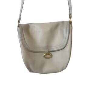 Vintage CC Courtenay Italy Leather Handbag Satchel Purse